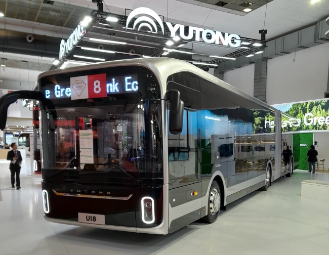 autobus elektryczny yutong