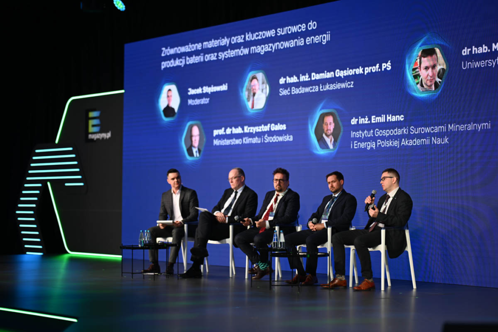 Zrównoważone materiały oraz kluczowe surowce do produkcji baterii oraz systemów magazynowania energii