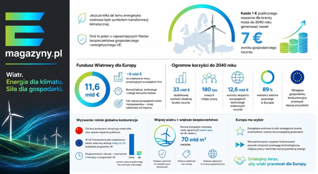 Energetyka wiatrowa - siła dla gospodarki