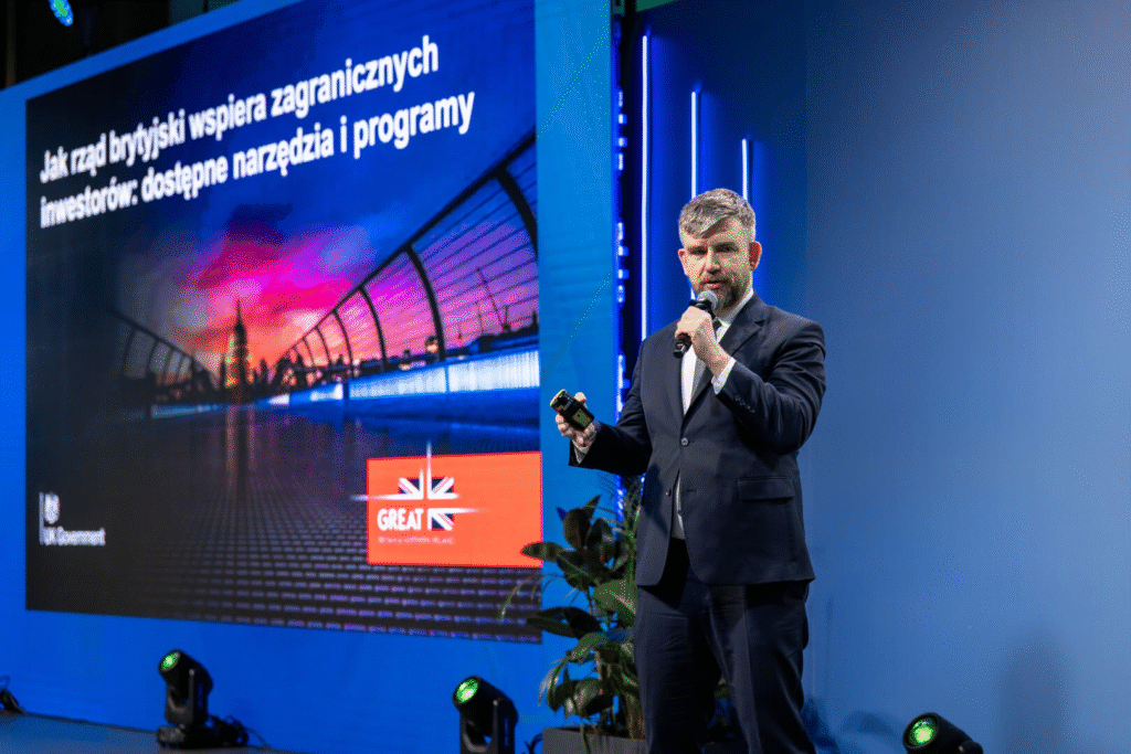 Bartosz Koziński, dyrektor ds. inwestycji polskich firm w UK w Ambasadzie Brytyjskiej i Department for Business and Trade