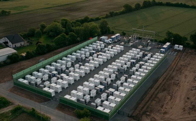 Magazyn energii BESS w Bollingstedt w Niemczech, przejęty przez Alpiq od ECO STOR