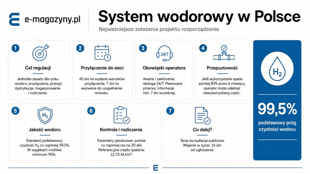 system wodorowy w polsce