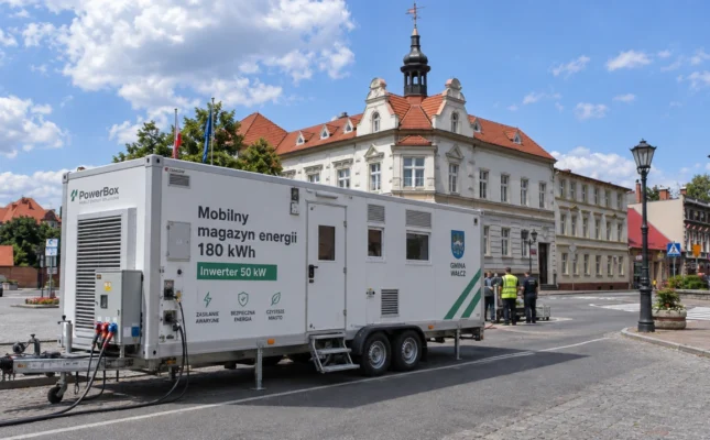 Większy magazyn energii w Wałczu będzie miał pojemność 180 kWh