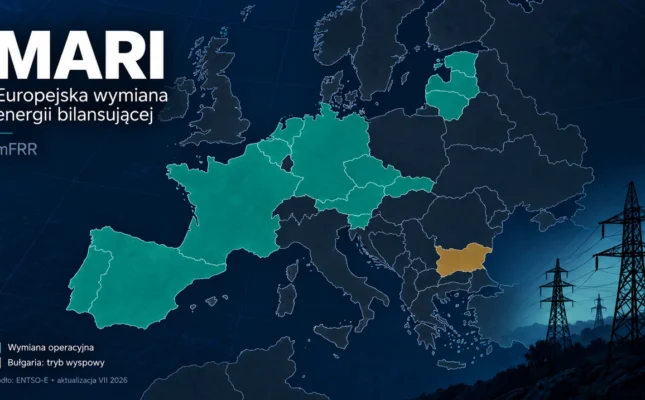 Dwa nowe produkty mFRR. PSE przygotowują polski rynek do platformy MARI