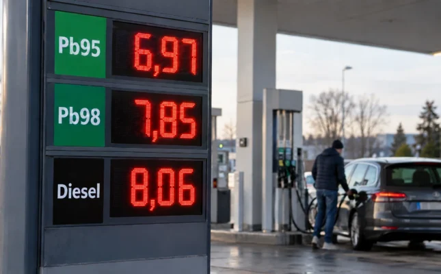 Ceny paliw weekend wyniosą: 6,97 zł i 7,85 zł dla benzyny oraz 8,06 zł dla diesla