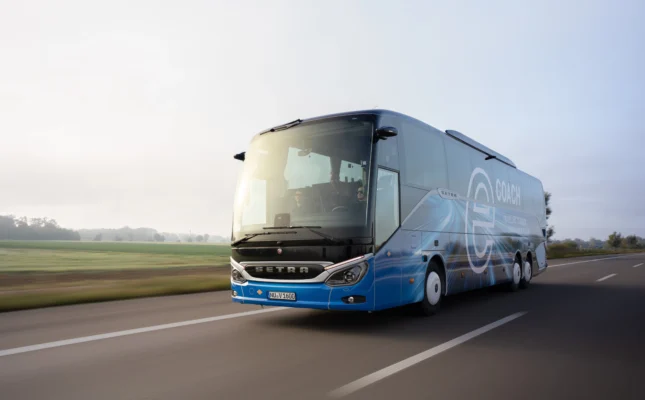 Autokar Setra w wersji demonstracyjnej ELCH