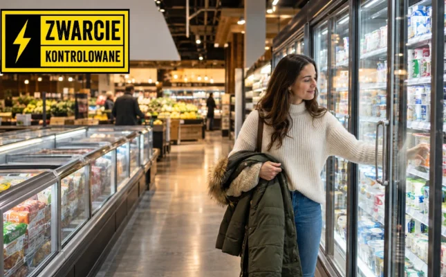 Lodówki w supermarkecie mogą zapewnić ogrzewanie obiektu
